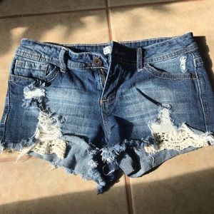 Sugar Girl cut off shorts